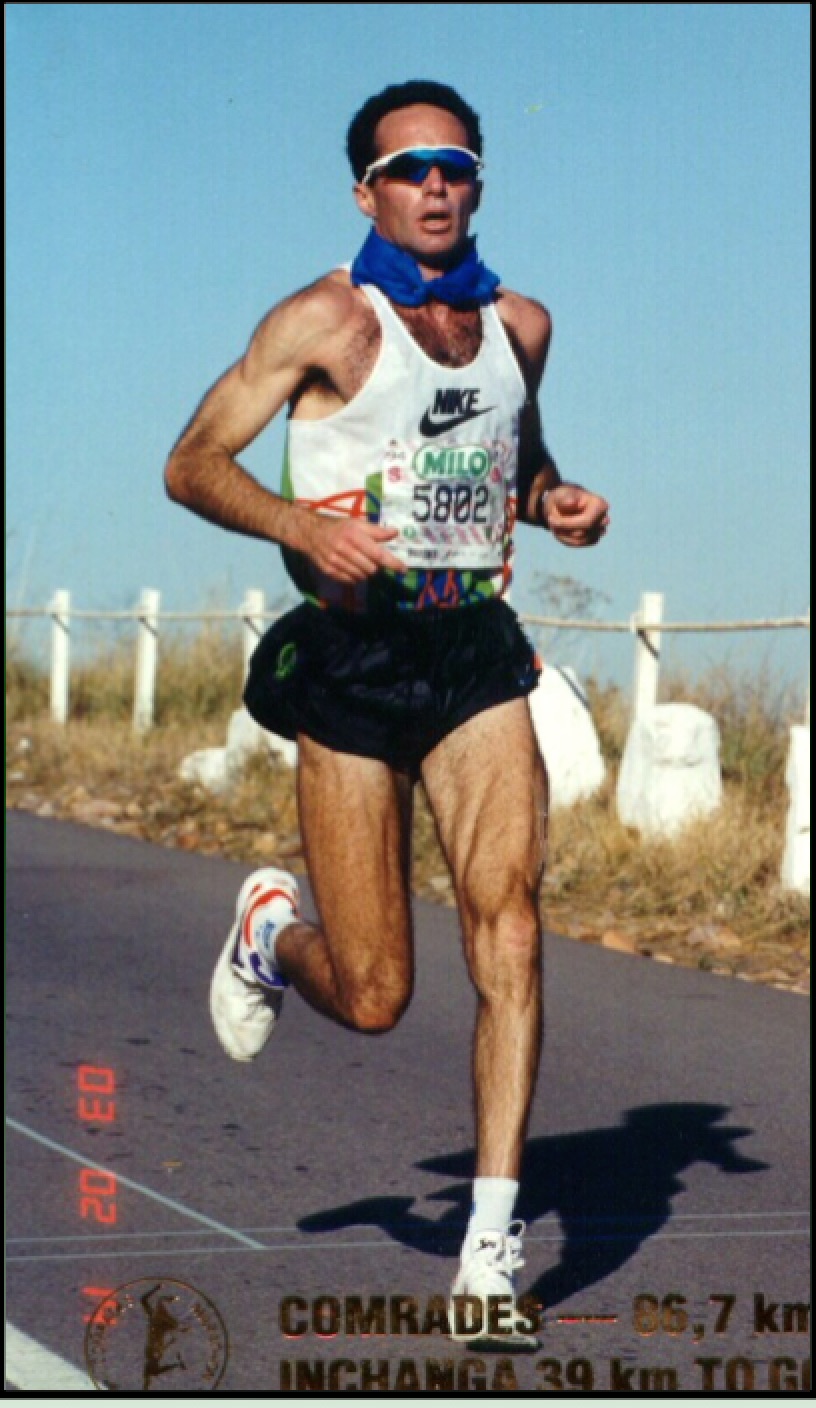 Elite marathoner Alberto Salazar