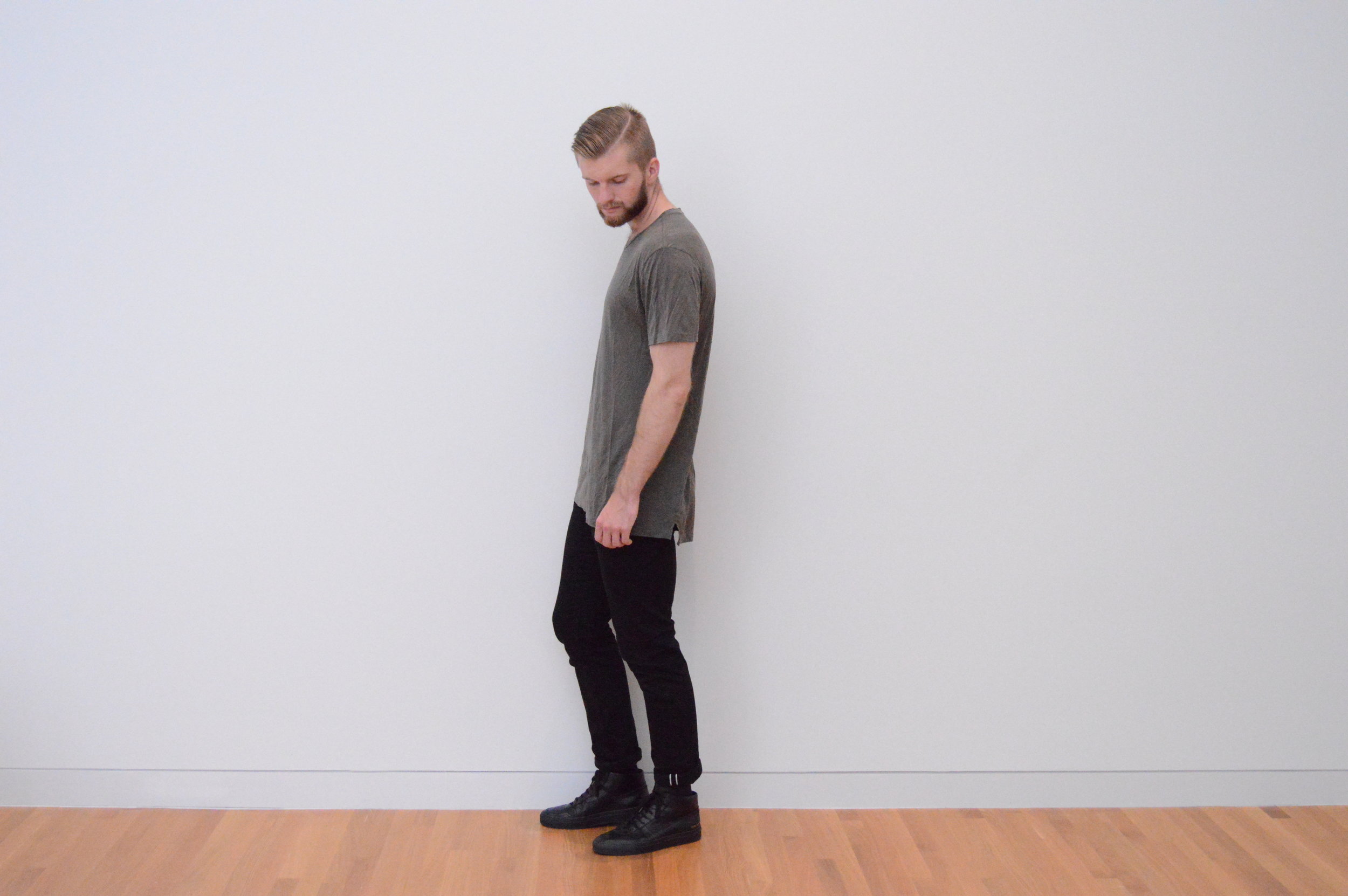 Allsaints / Uniqlo / Common Projects (photo: Kristen Eisenhauer) 