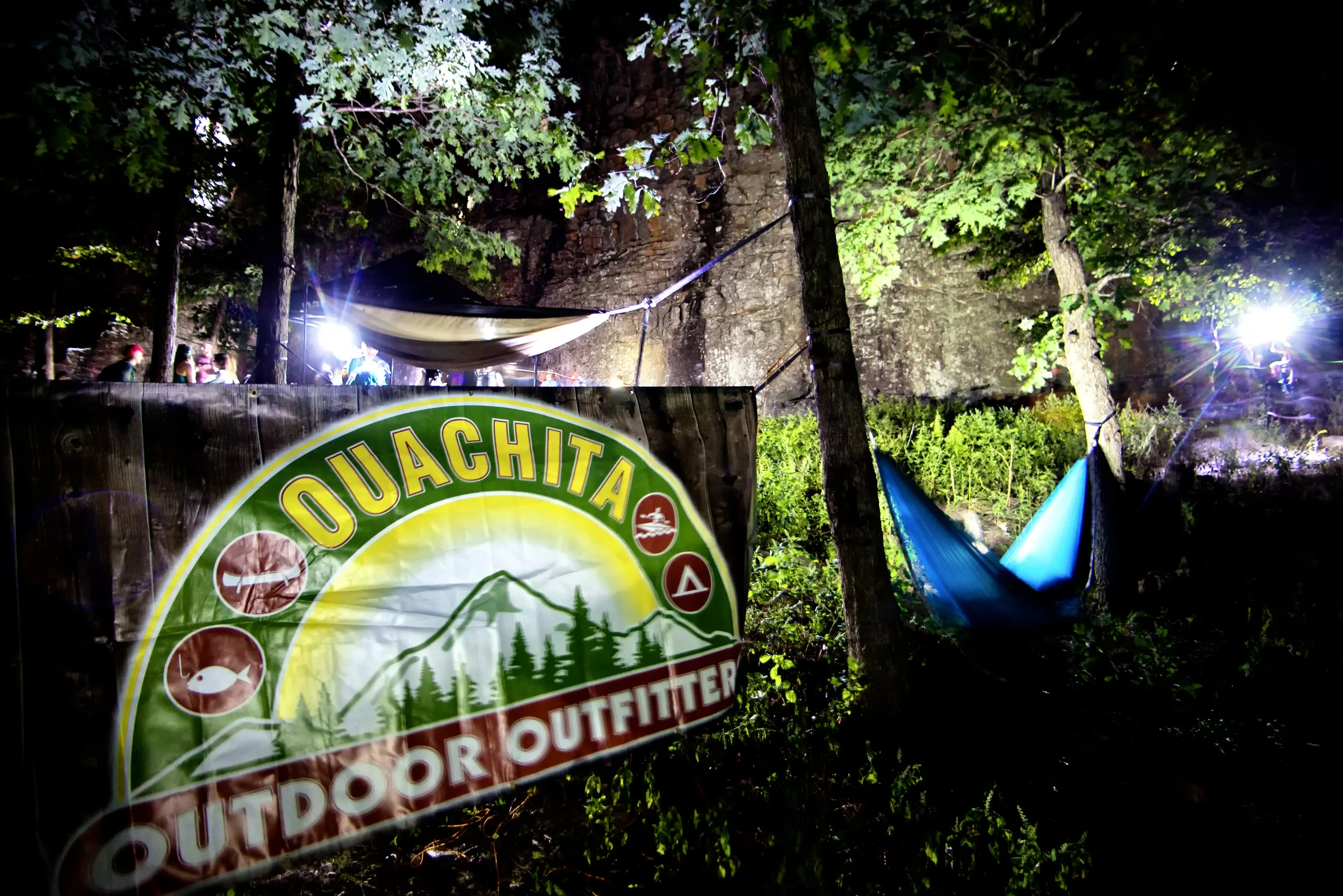 A Ouachita pop-up store at a recent event.