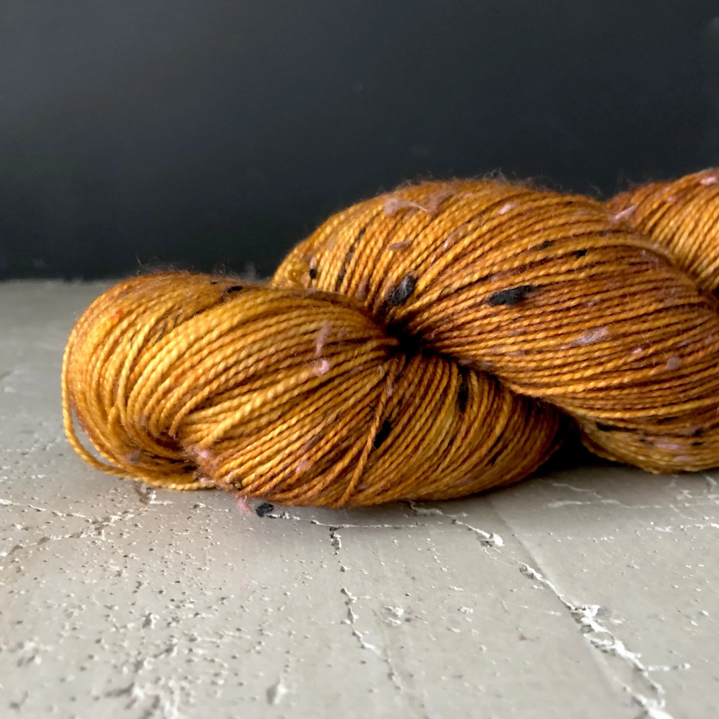 Swift Tweed Sock - Dijon