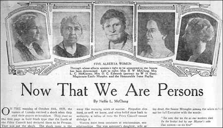 "The purpose of woman's life is... to make the best possible contribution to the generation in which she is living." (Louise McKinney, MLA)