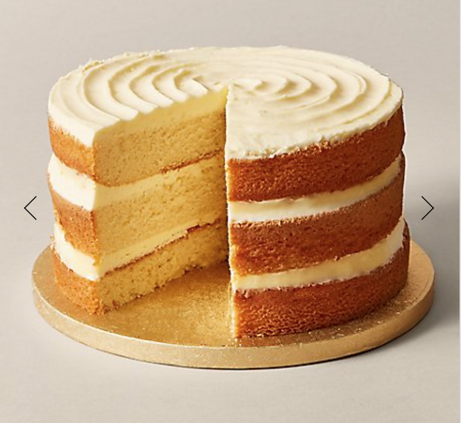 M&S unisex vanilla layer cake