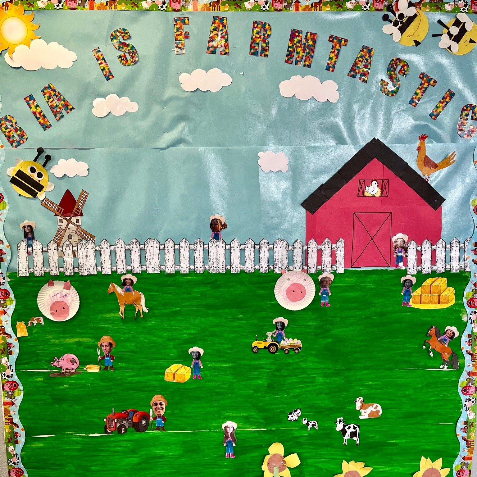 BIA is FARMTASTIC! BIA is committed to providing a fun and engaged learning environment for our patients and families. This month's theme is &lsquo;Down On The Farm&rsquo;! What is your favorite Farm Animal? Leave it here in the comments below.