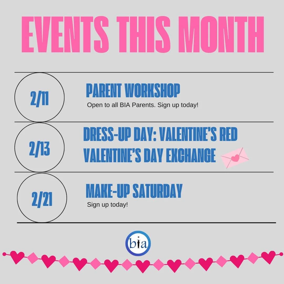 Love is in the air! 💘  Don't miss out on February events and activities!