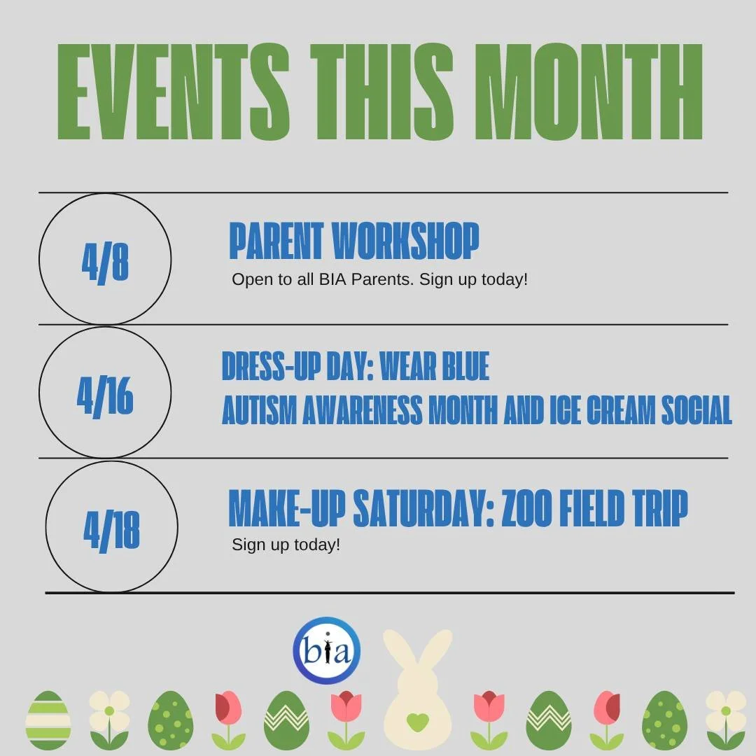 Springtime is here!🌷 Here&rsquo;s what BIA has in store for this month! Don't miss out on April events and activities!