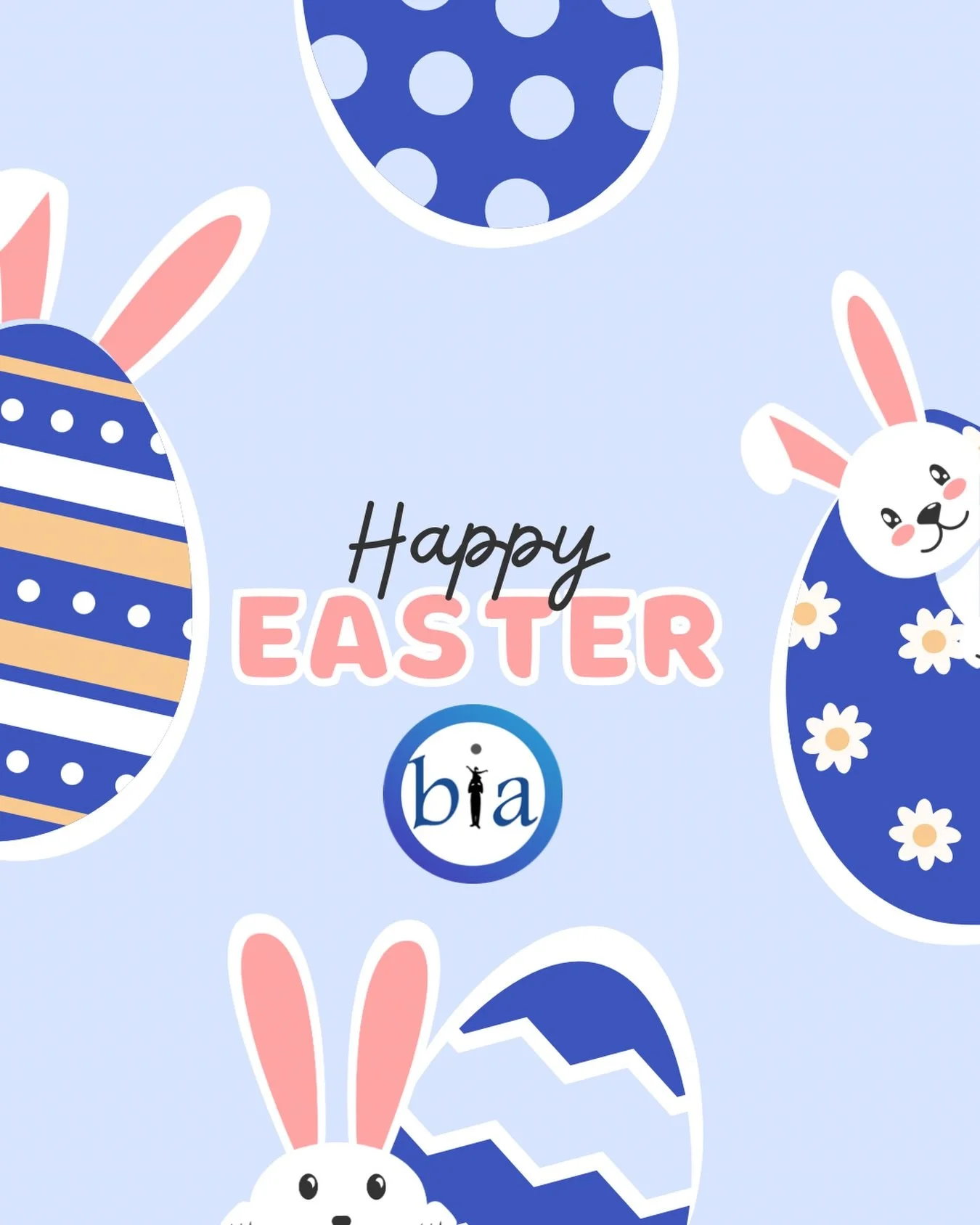 Happy Easter 🐇 
🩵 BIA