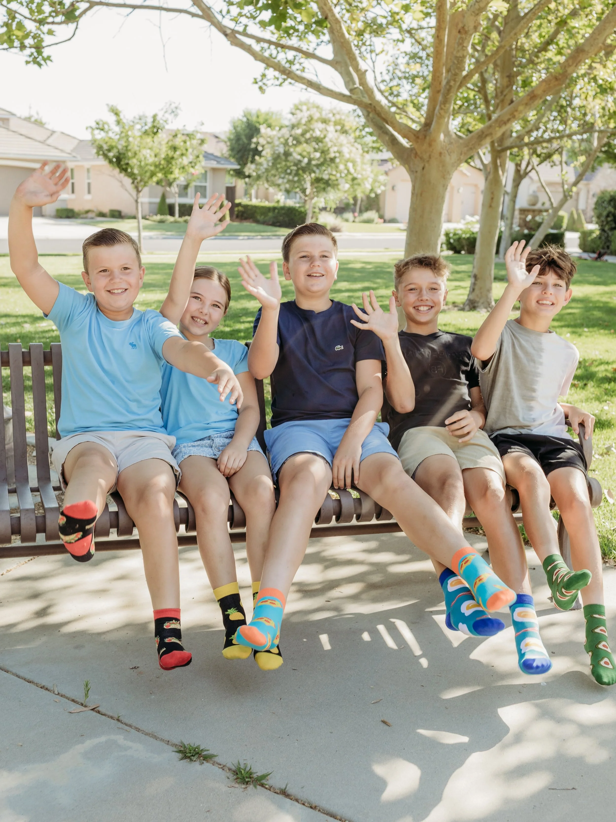 We love Crazy Sock Day! Our kiddos had so much fun showing off their silly, colorful socks! 🧦