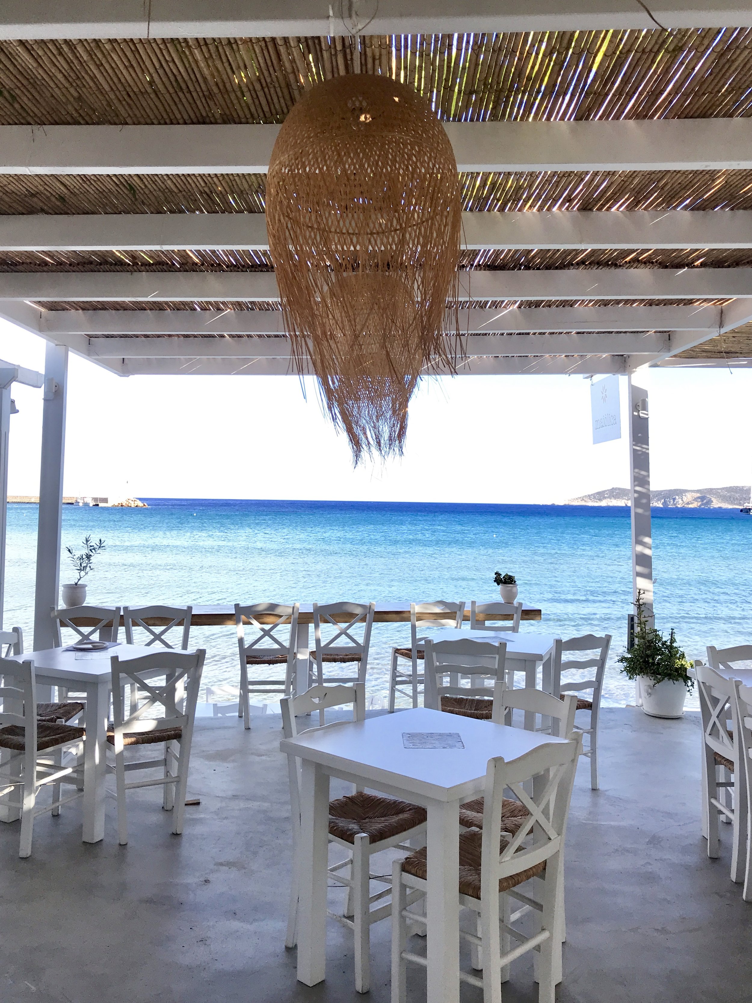 The views at Maiolica Restaurant