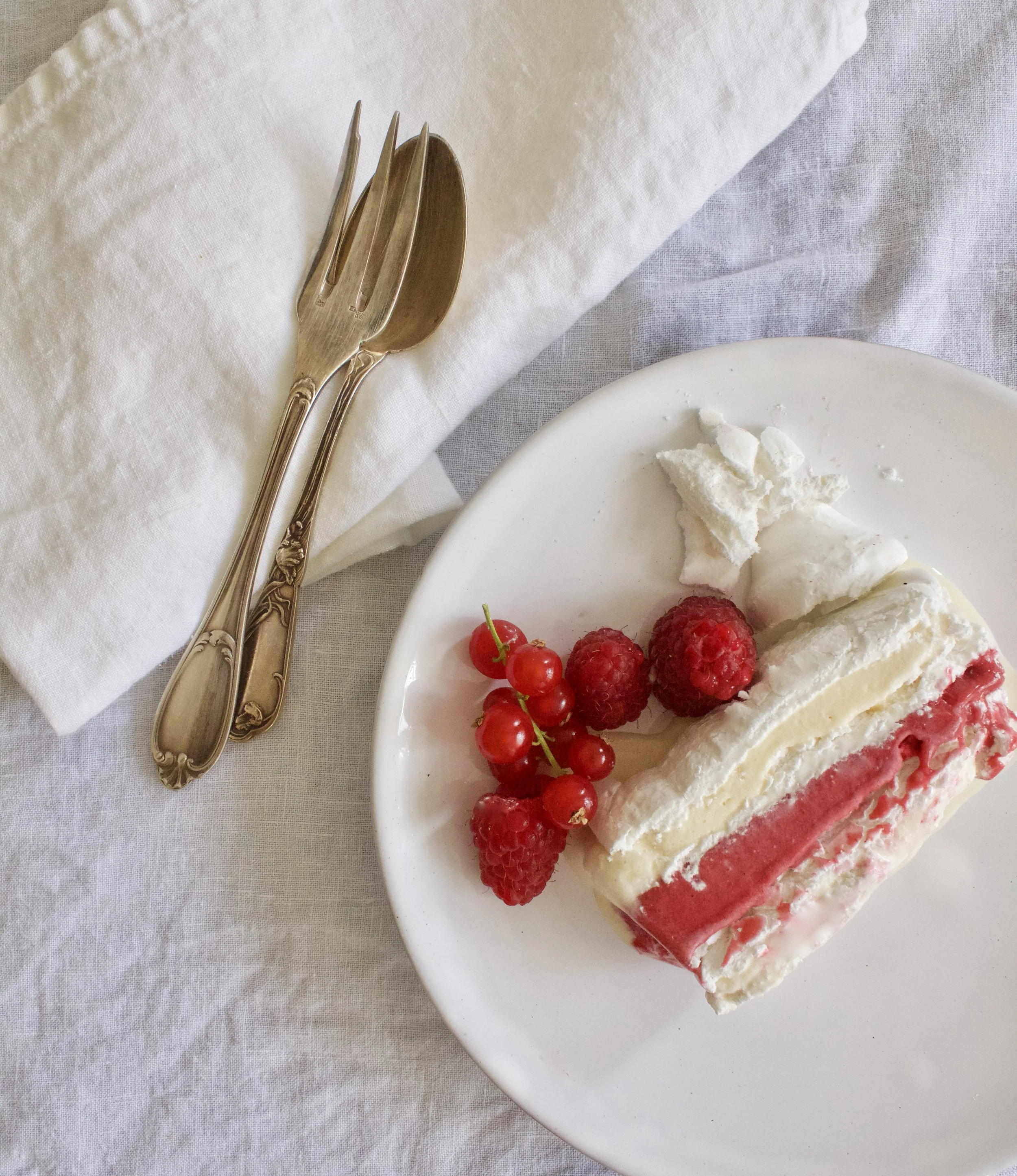 Raspberry & Vanilla Vacherin