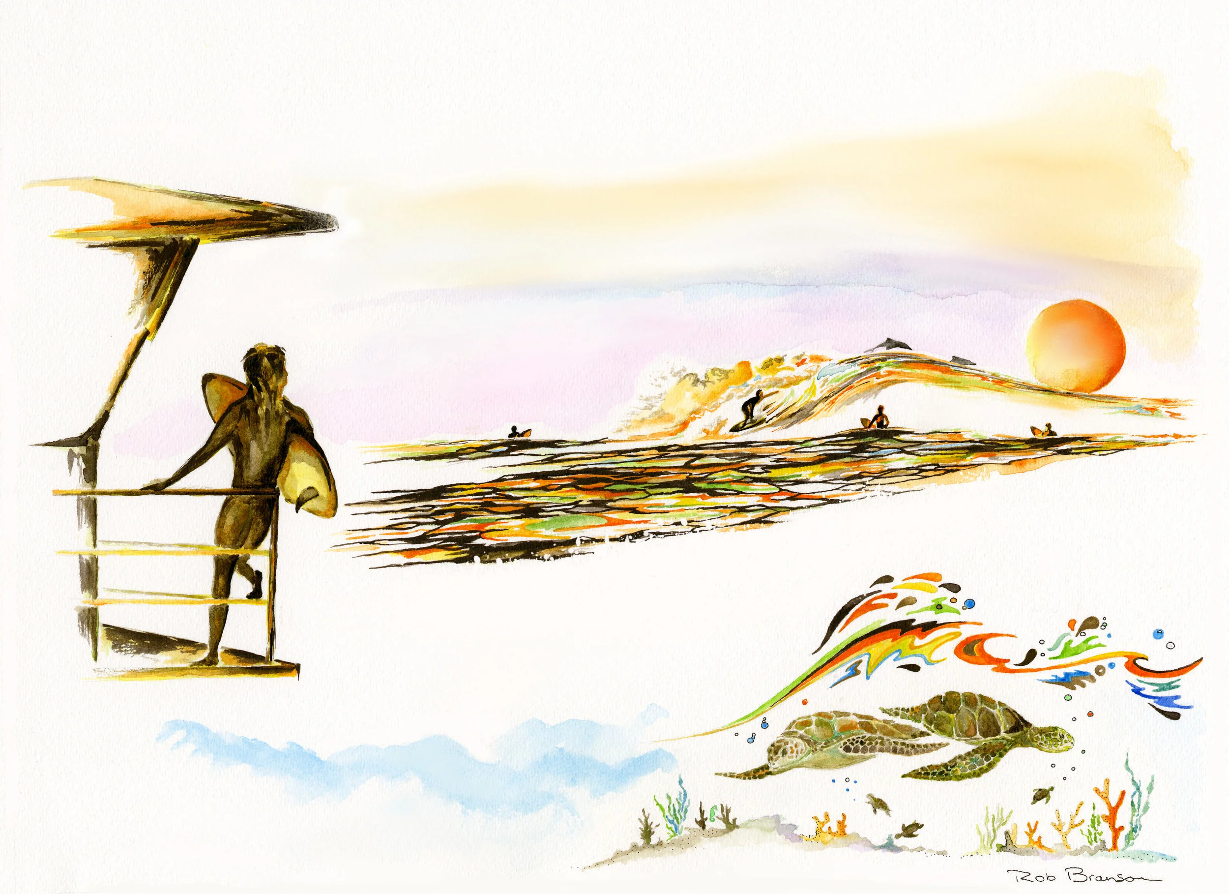 Keeping Watch at Sunset8x11.jpeg