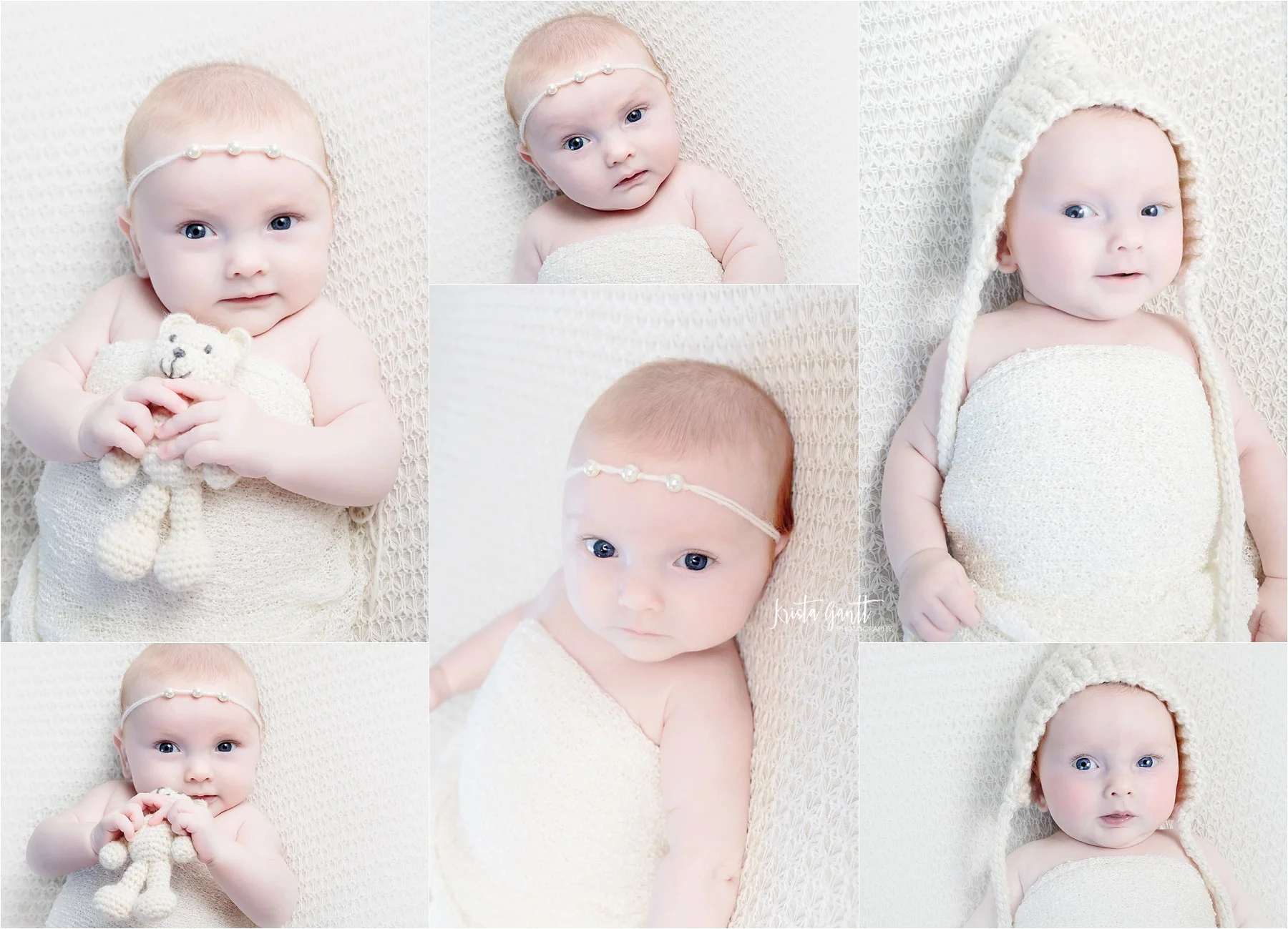 Brooklyn is 3 Months! | Charlotte, NC Newborn Photographer | Krista Gantt Photography