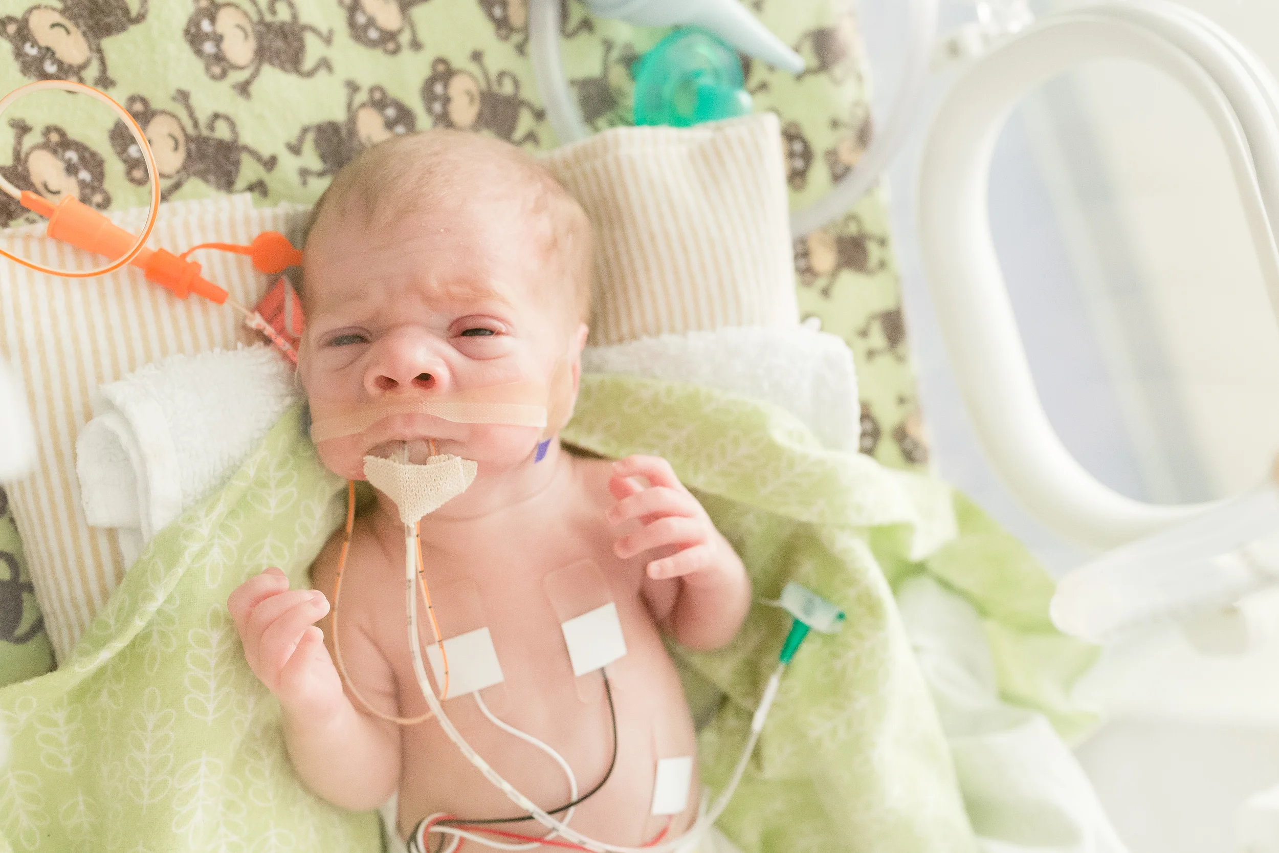 Update on Sully | 28 Week Preemie | NICU Portraits | Charlotte, North Carolina NICU Photographer | Krista Gantt Photography