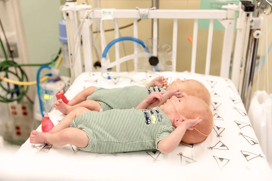 Wade and Waylon | 26 Week Preemie Twins | NICU Portraits | Charlotte, North Carolina | Krista Gantt Photography