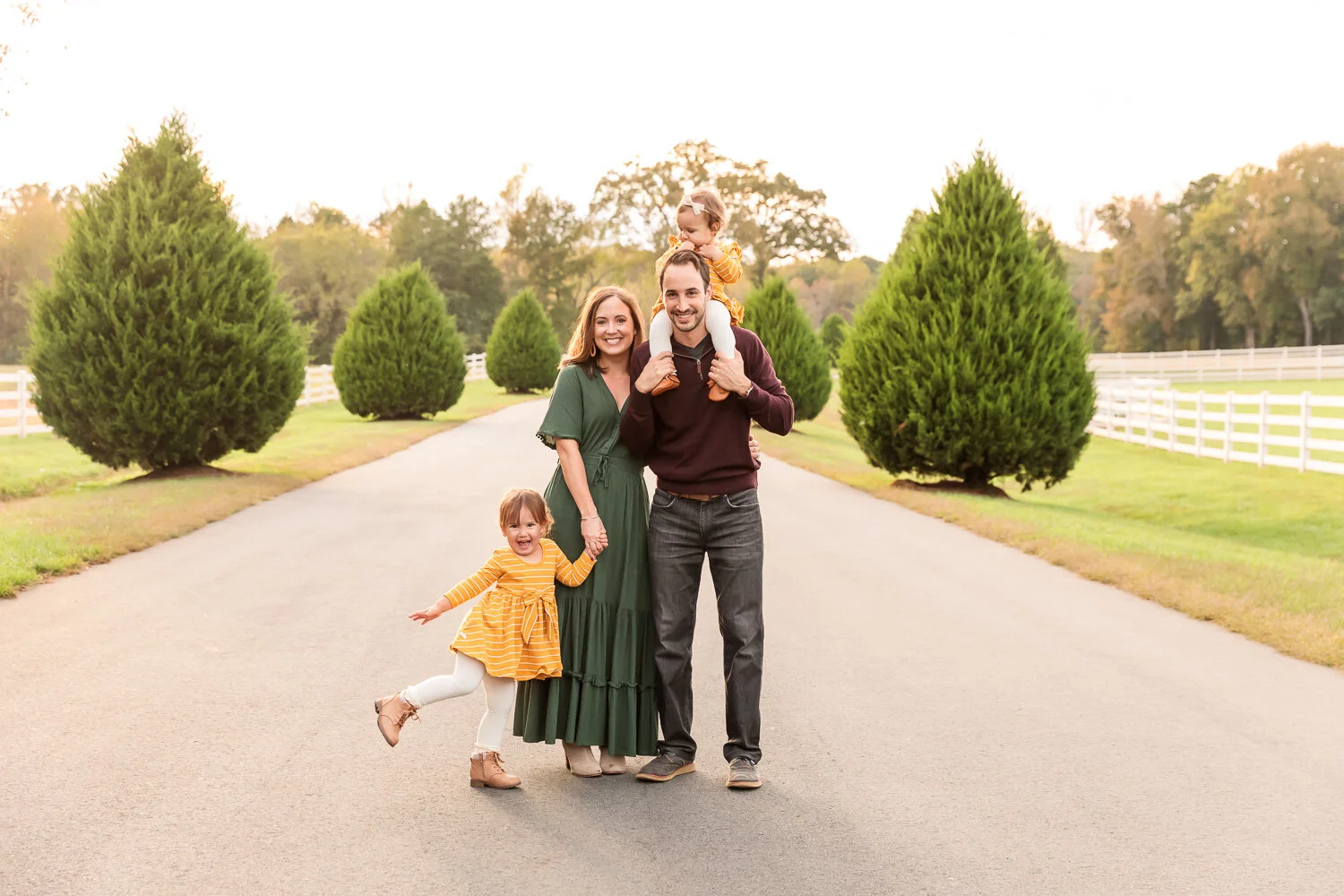 Fall Family Portraits | Charlotte, North Carolina Family Photographer | Krista Gantt Photography