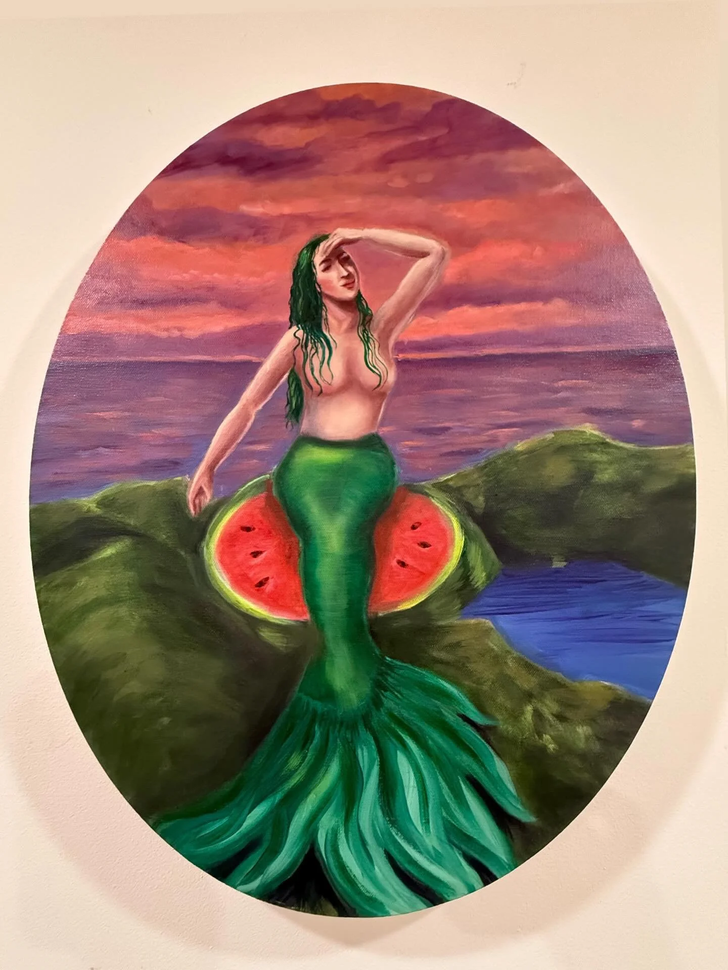 Sutro Siren | oil on canvas | 16&rdquo;x20&rdquo; 🍉

My painting is a love letter to the city&rsquo;s natural landmarks and hidden pockets&mdash;our sanctuary that provides rest and a feeling of deeper connection to nature and ourselves . This piece