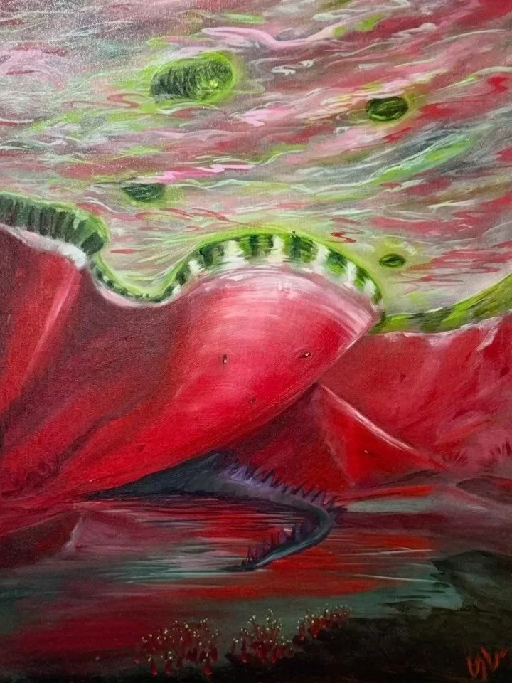 Show some love to our beloved @mothbellygallery 2025 Annual Fundraiser Online Auction (link in their bio)! Tons of Bay Area artists, only 11/20&ndash;11/29&mdash;go bid! ✨🖤💜💚