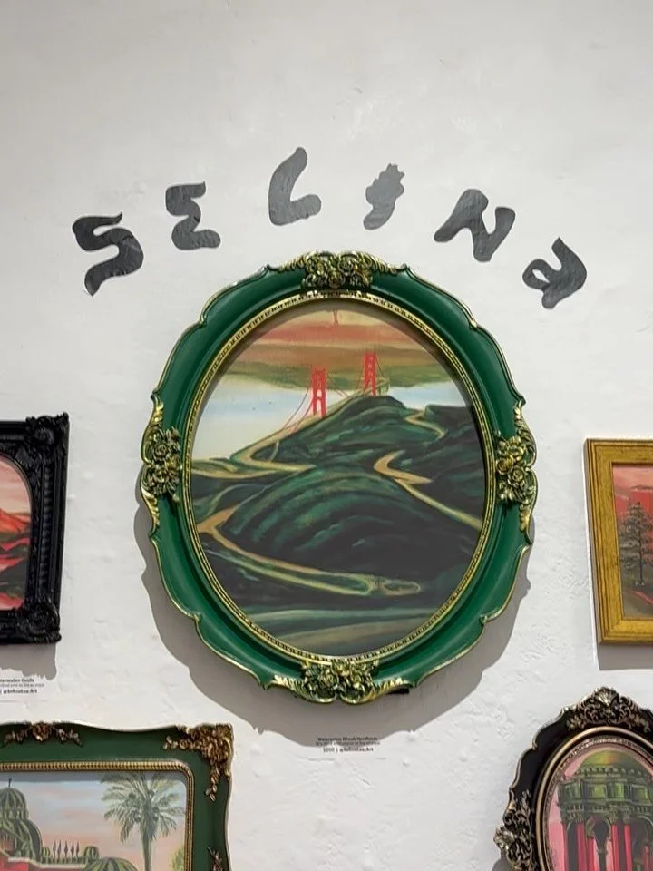 Excited to show new original paintings, seed art and more goth-rococo-baroque frames at @sfcityartgallery May group show! 🍉💚

Opening reception this first Friday 5/1 from 7p-10p | 828 Valencia-Mission SF ❤️&zwj;🔥come meet the other local 25+ artis