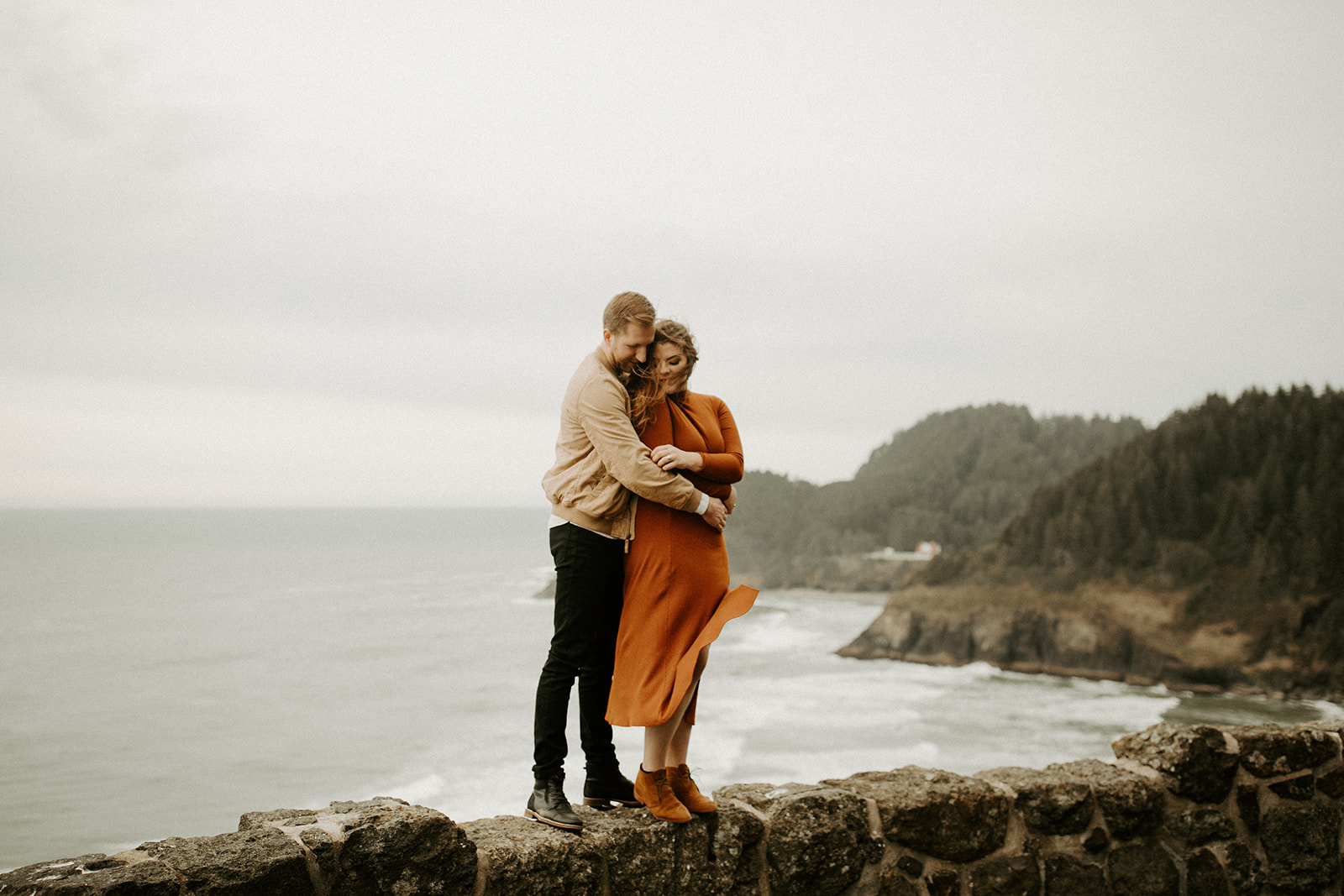 Cape Perpetua Engagement Oregon Coast | Dawn Charles Photography