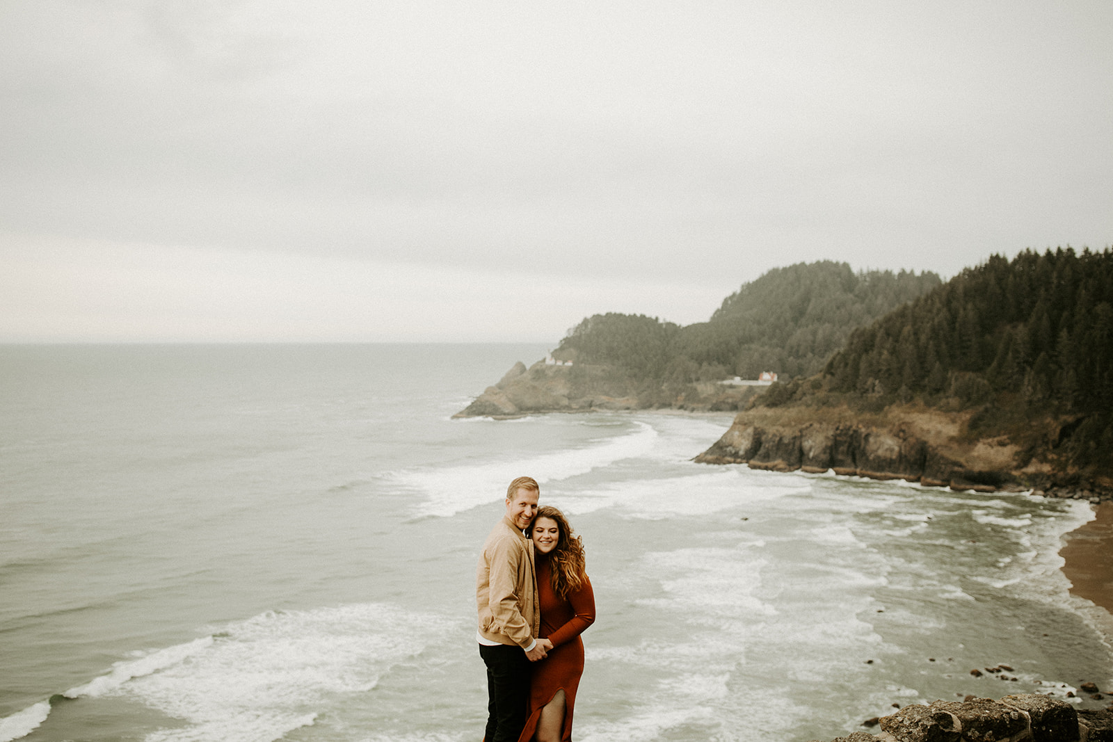 Cape Perpetua Engagement Oregon Coast | Dawn Charles Photography