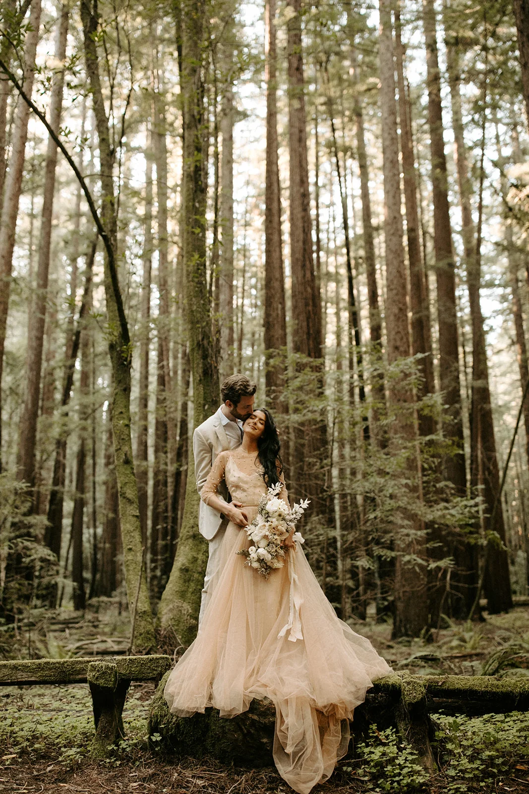 California Redwoods Styled Elopement with Cultivate Workshop