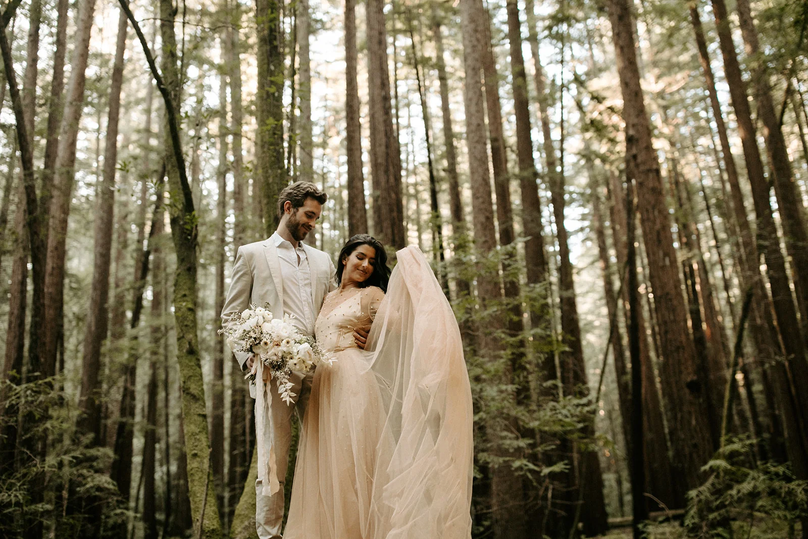 California Redwoods Styled Elopement with Cultivate Workshop