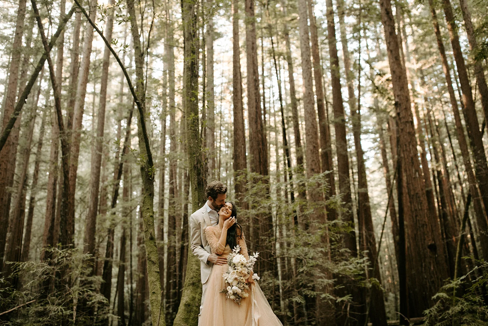 California Redwoods Styled Elopement with Cultivate Workshop