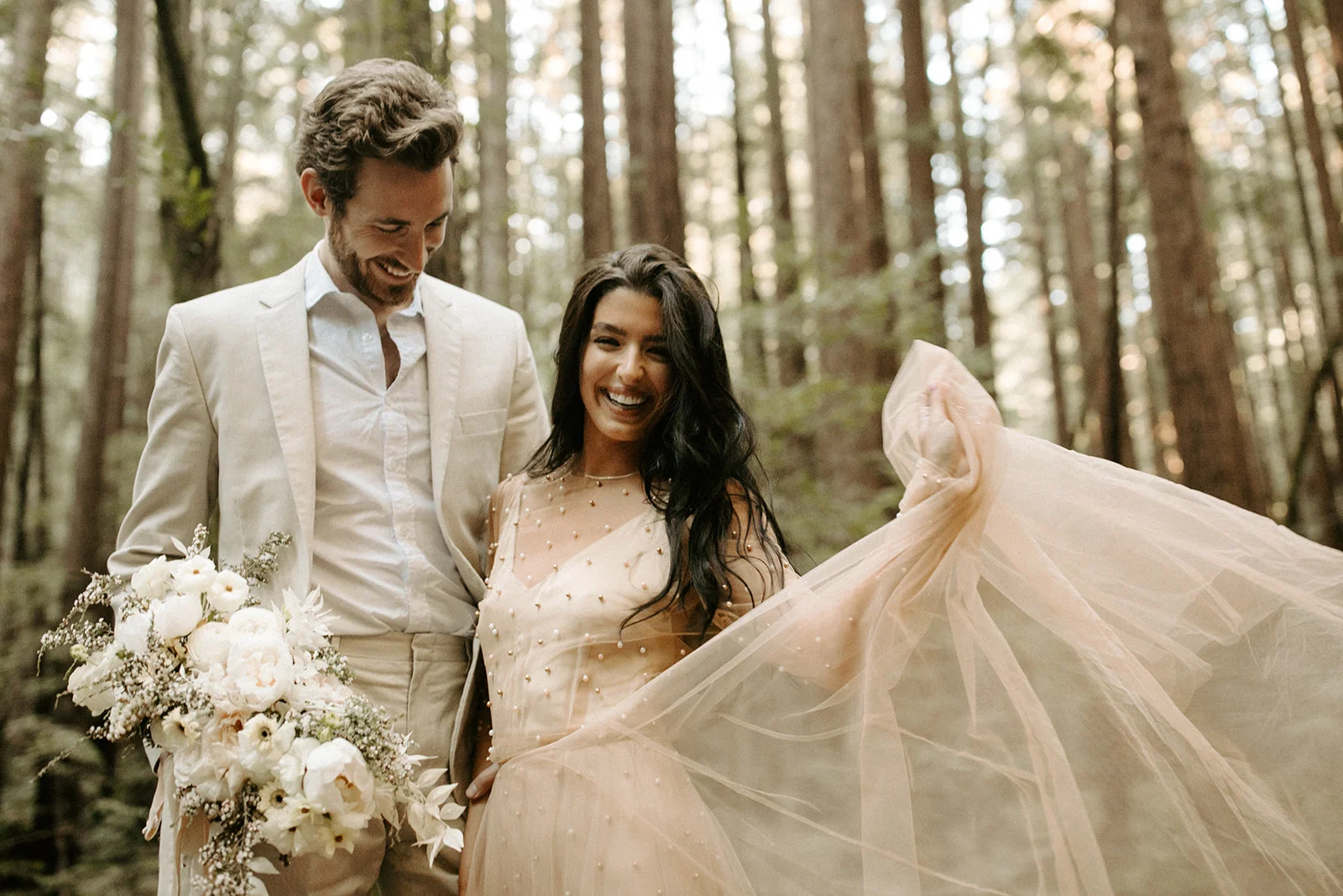 California Redwoods Styled Elopement with Cultivate Workshop