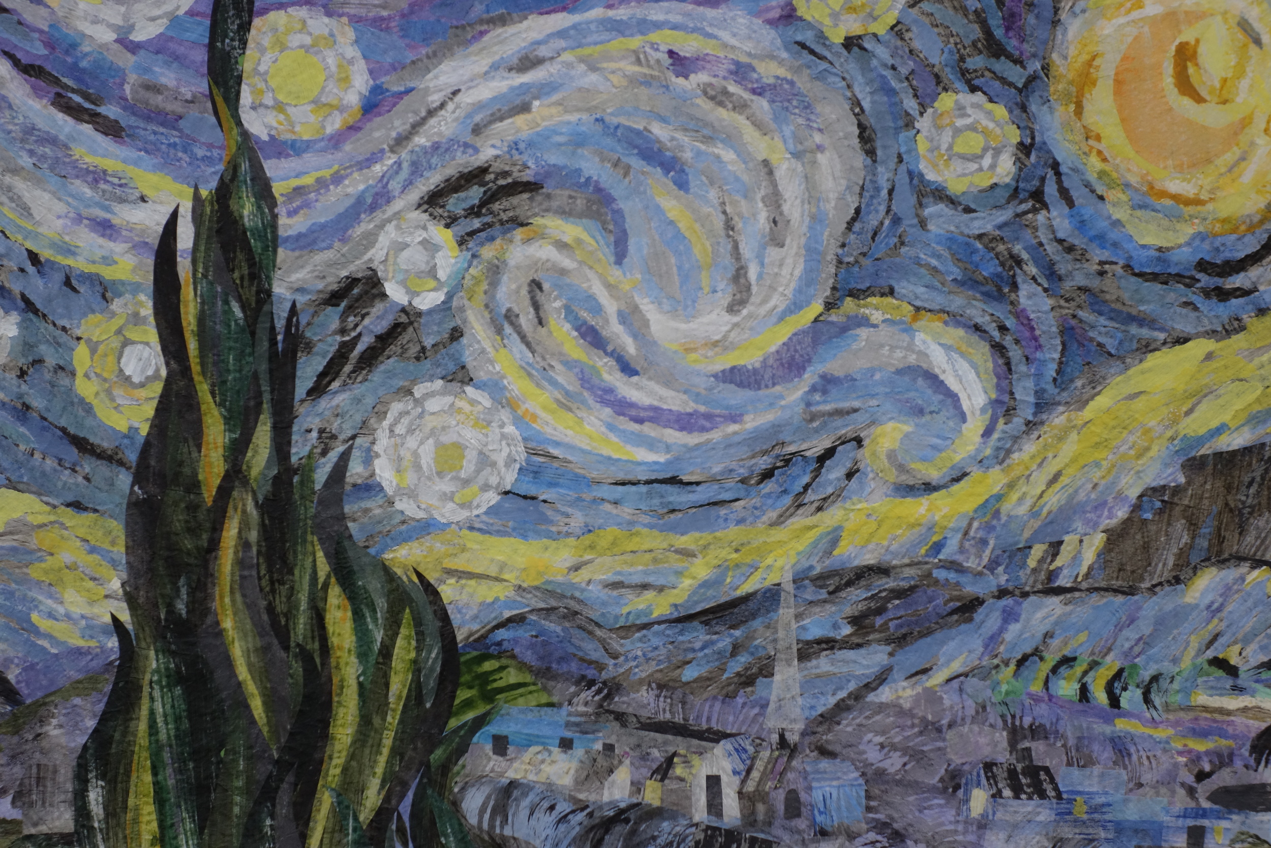 Tribute to Van Gogh - Starry Night
