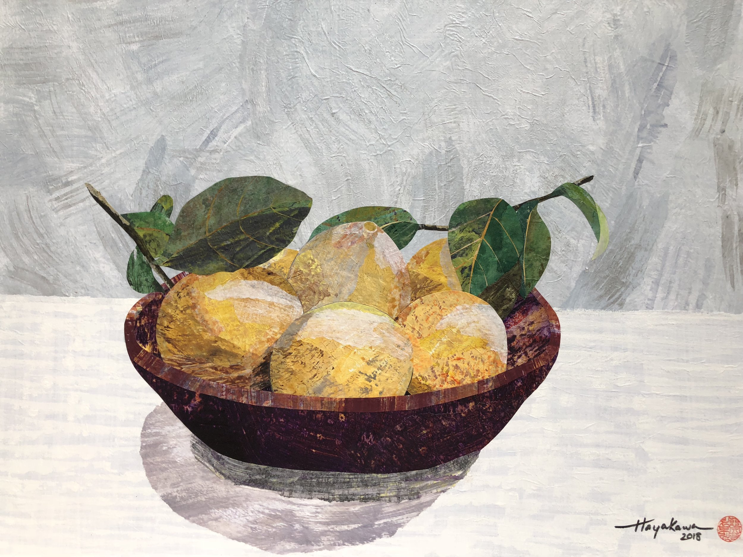 A Bowl of Lee's Lemons - SOLD