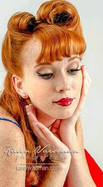 Move over Lucy! Pinup Style Portraits in Agoura Hills - Karen Vaisman Photography