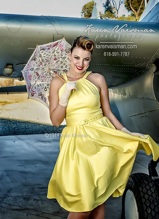 WWII Vintage Pinup Glamour Portraits! - Westlake Village - Karen Vaisman Photography