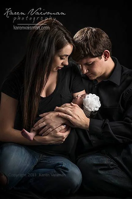 And Baby Makes Three! Family Portraits by Karen Vaisman Photography - Agoura Hills