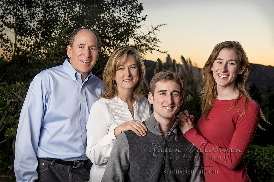 Sunsets and Smiles - Family Portraiture - Thousand Oaks - Karen Vaisman Photography - (818) 991-7787
