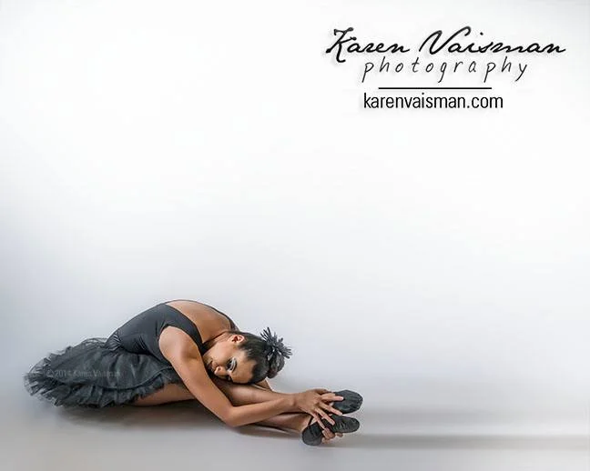 Ballet Elegance - A Quiet Moment Captured in a Portrait - Agoura Hills Photographer Karen Vaisman