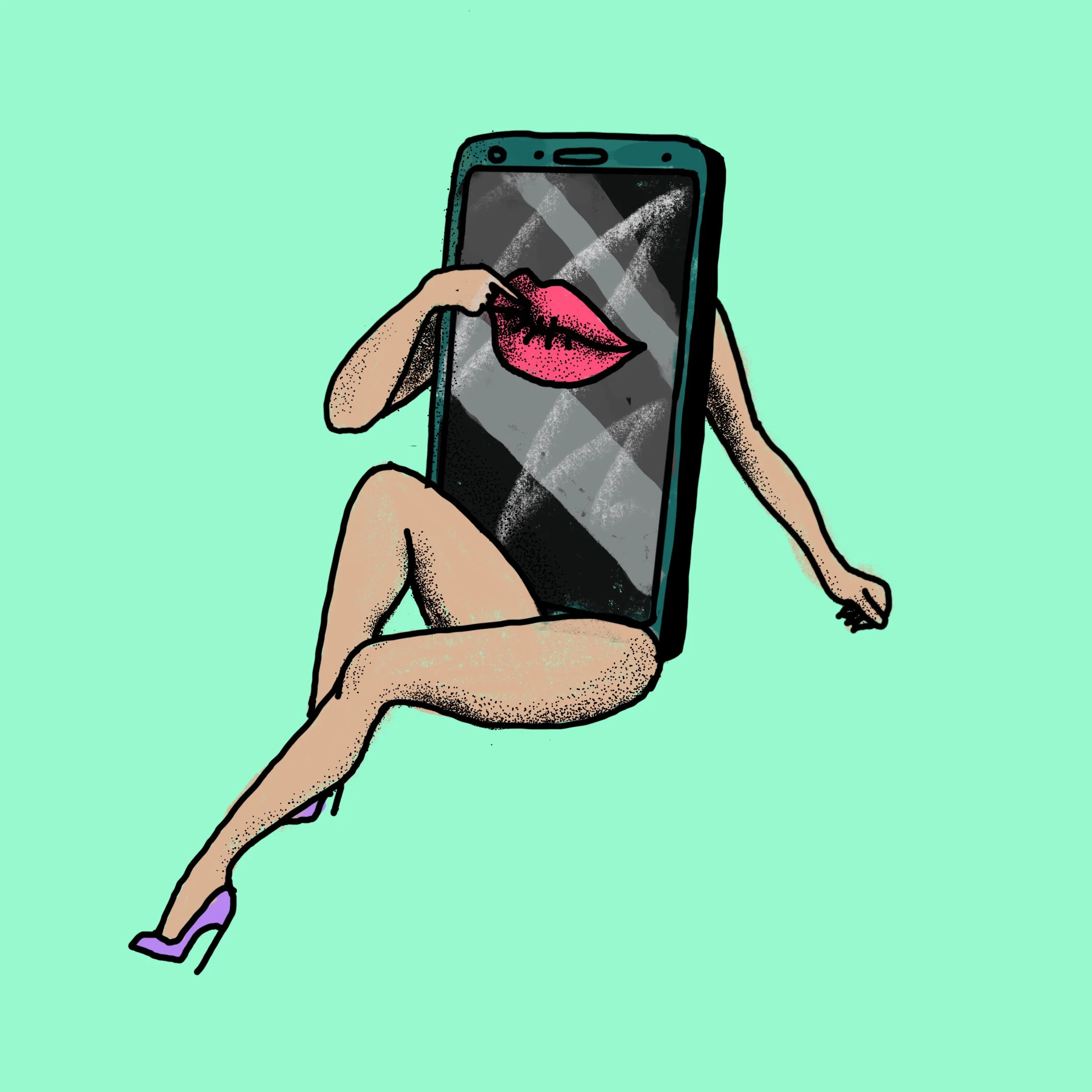 Kinky phone