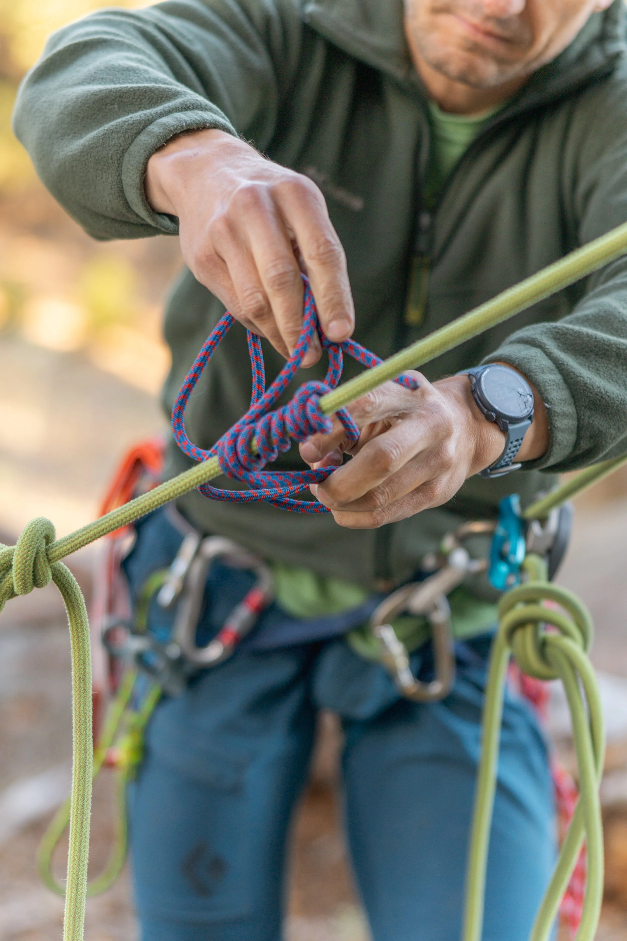 Climbing Self Rescue Starts