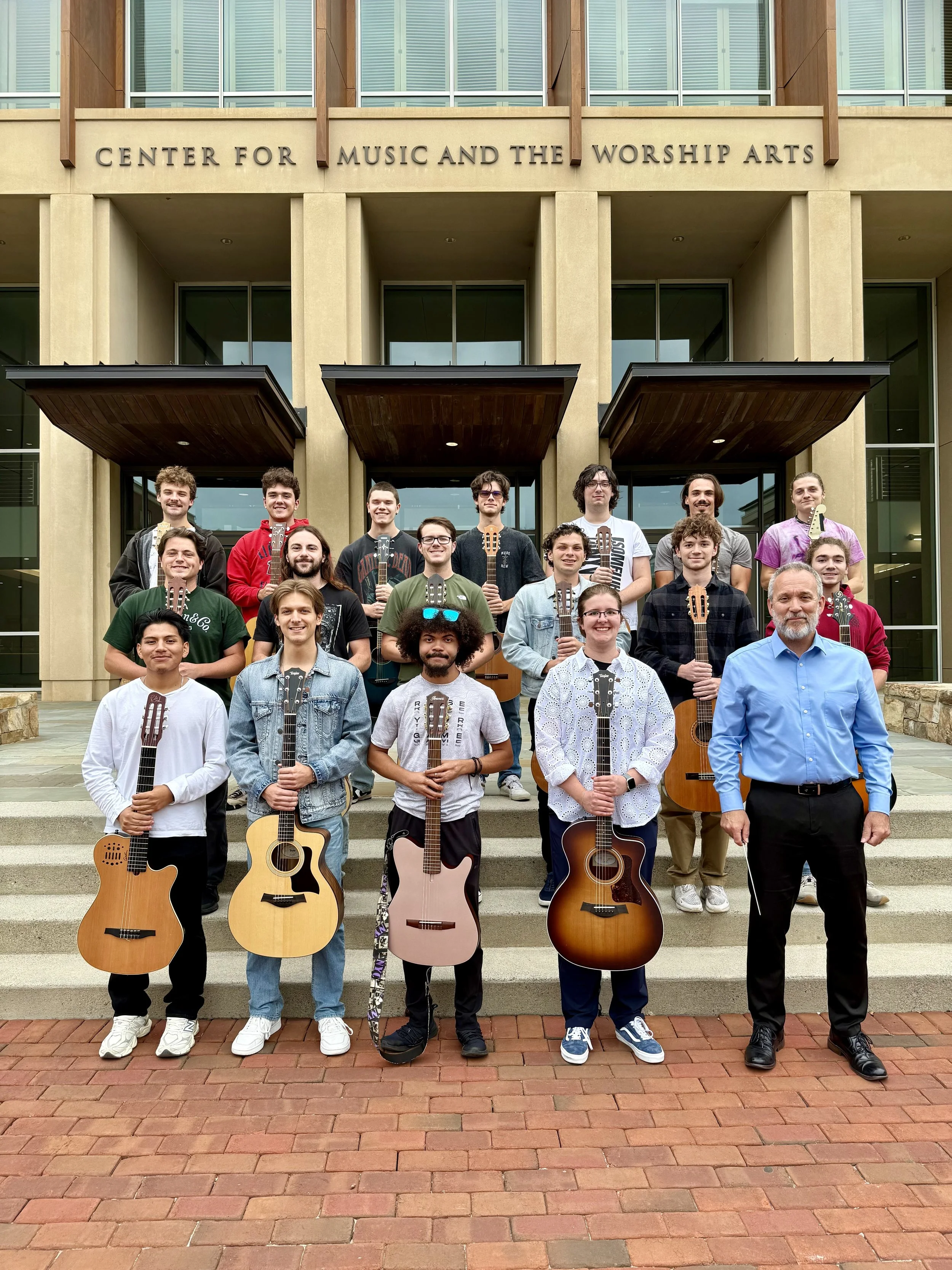 Liberty University Guitar Ensemble at the JFL