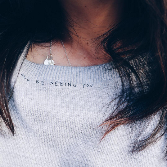 HAND EMBROIDERY - TEXT