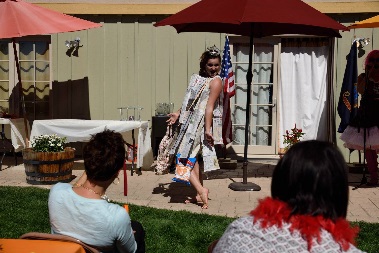 Normal
0
false
false
false
EN-US
X-NONE
X-NONE
Mother Daughter Luncheon to raise money for CMNH – sporting a beautiful checked dress with ruffled hem line and dress shoes! Raised over $1500 for CMNH at this event!
