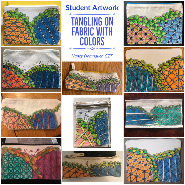 Mosaic Tangling on Fabric with Colors.png