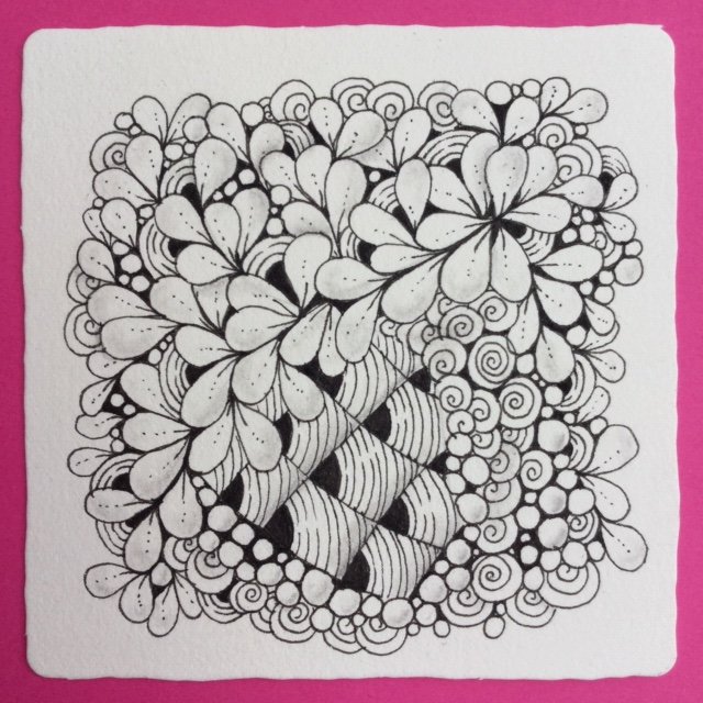 LineDotCalm Zentangle