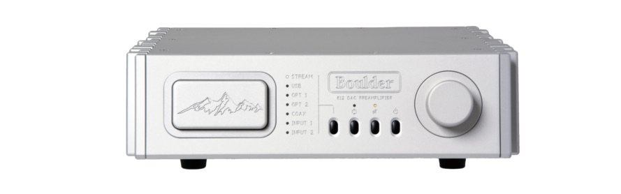 boulder 812 dac silver  front view