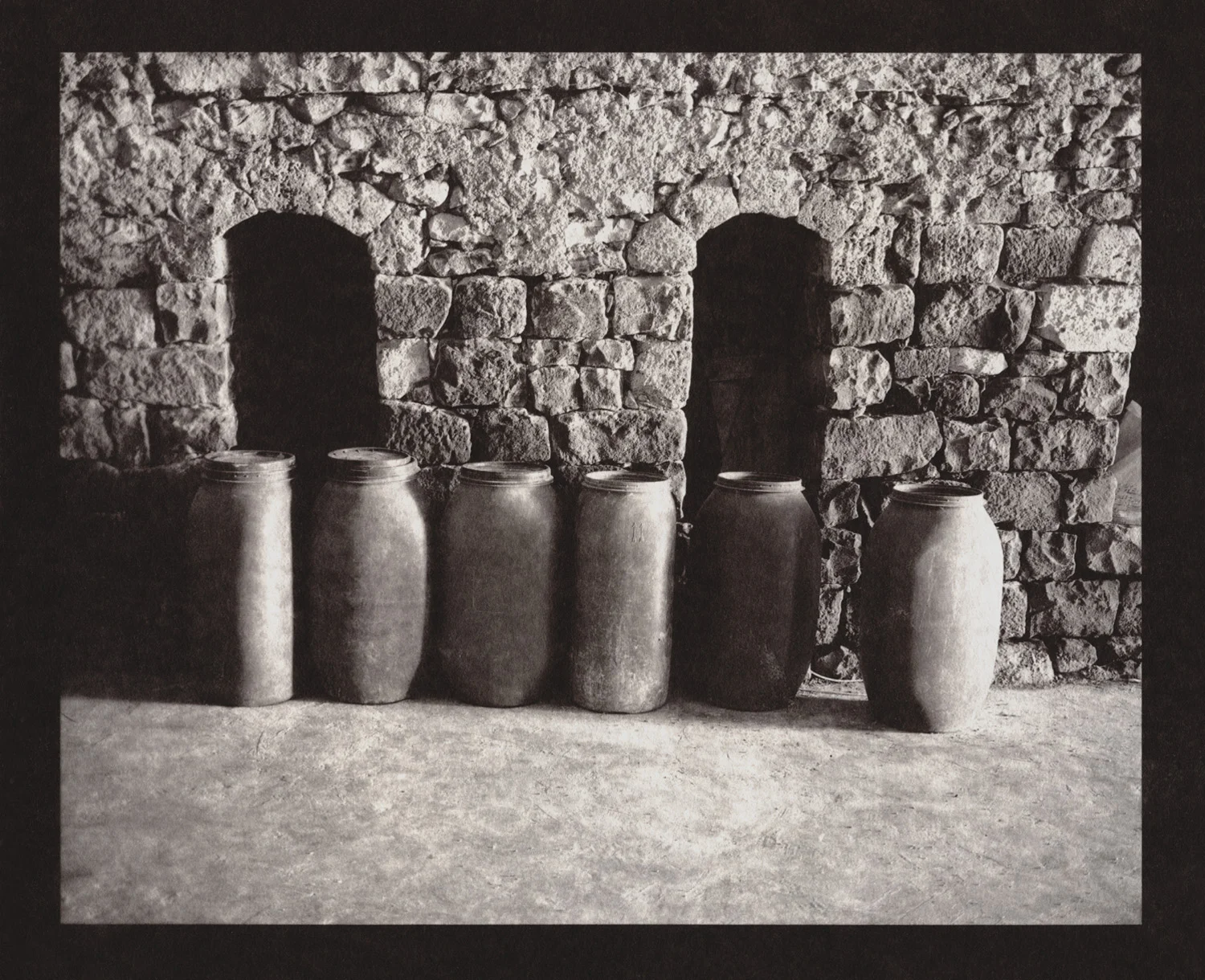 from the series VALLEY OF THE SAINTS Salt Print 2011