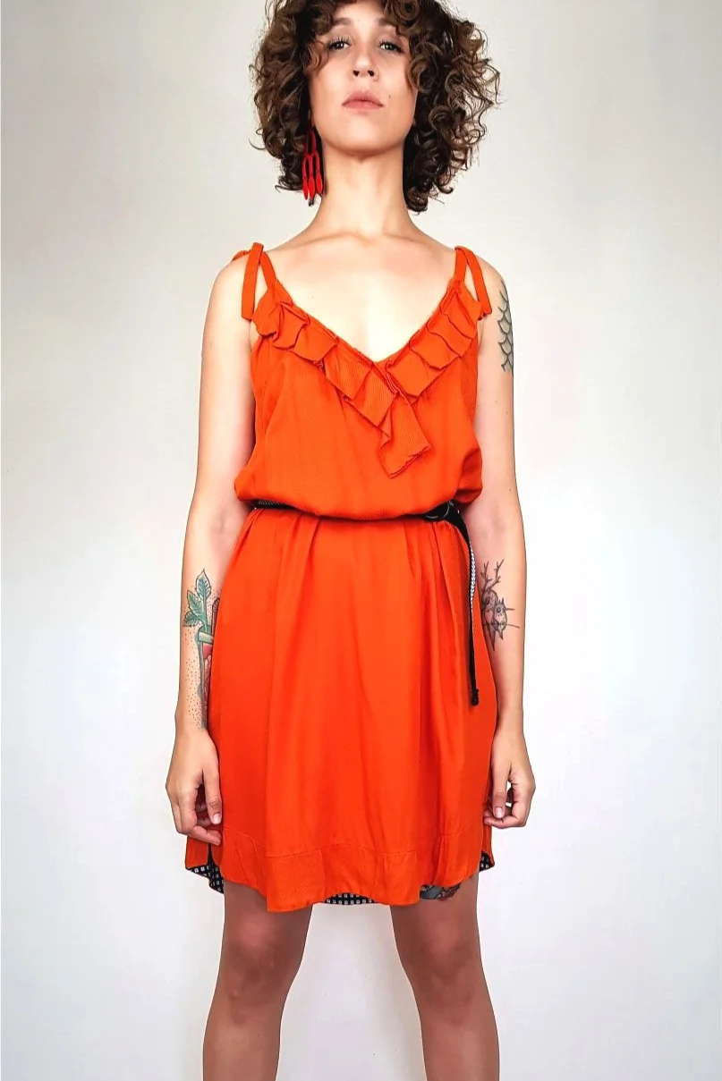 terracotta dress (Copy)