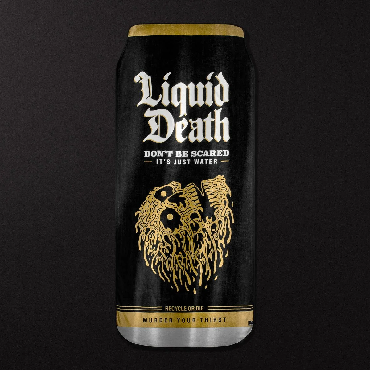 Liquiddeath-product-Laid-to-Rest-Beach-Towel-Black_Hero-v1copy.jpeg