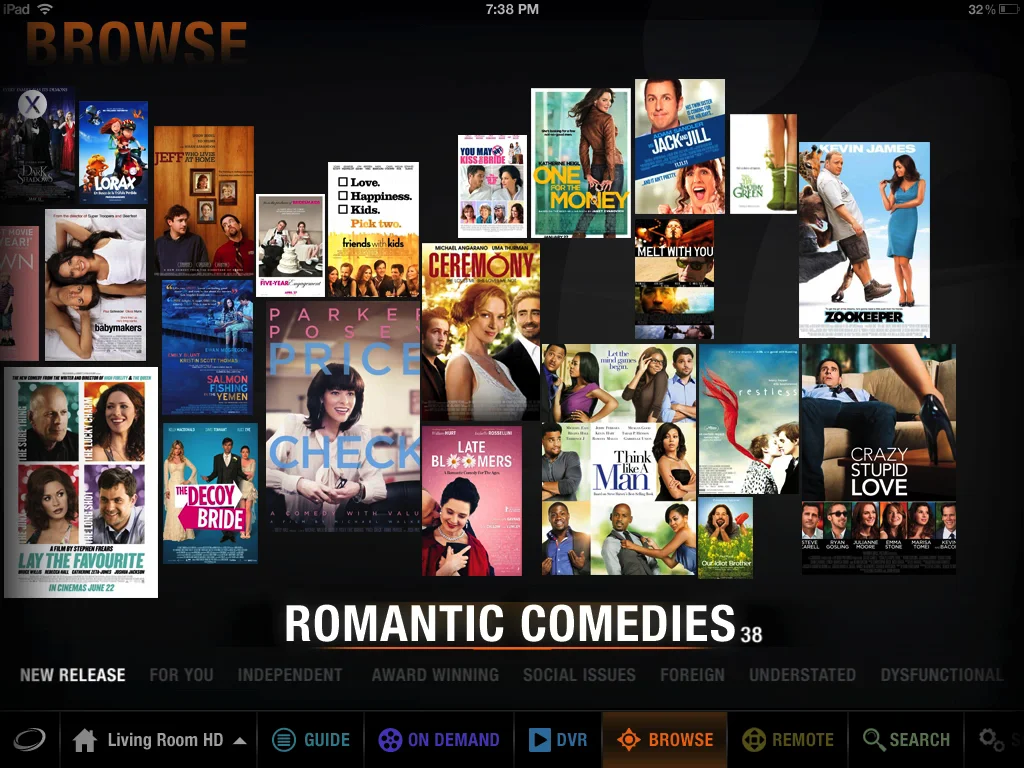Romantic Comedies results