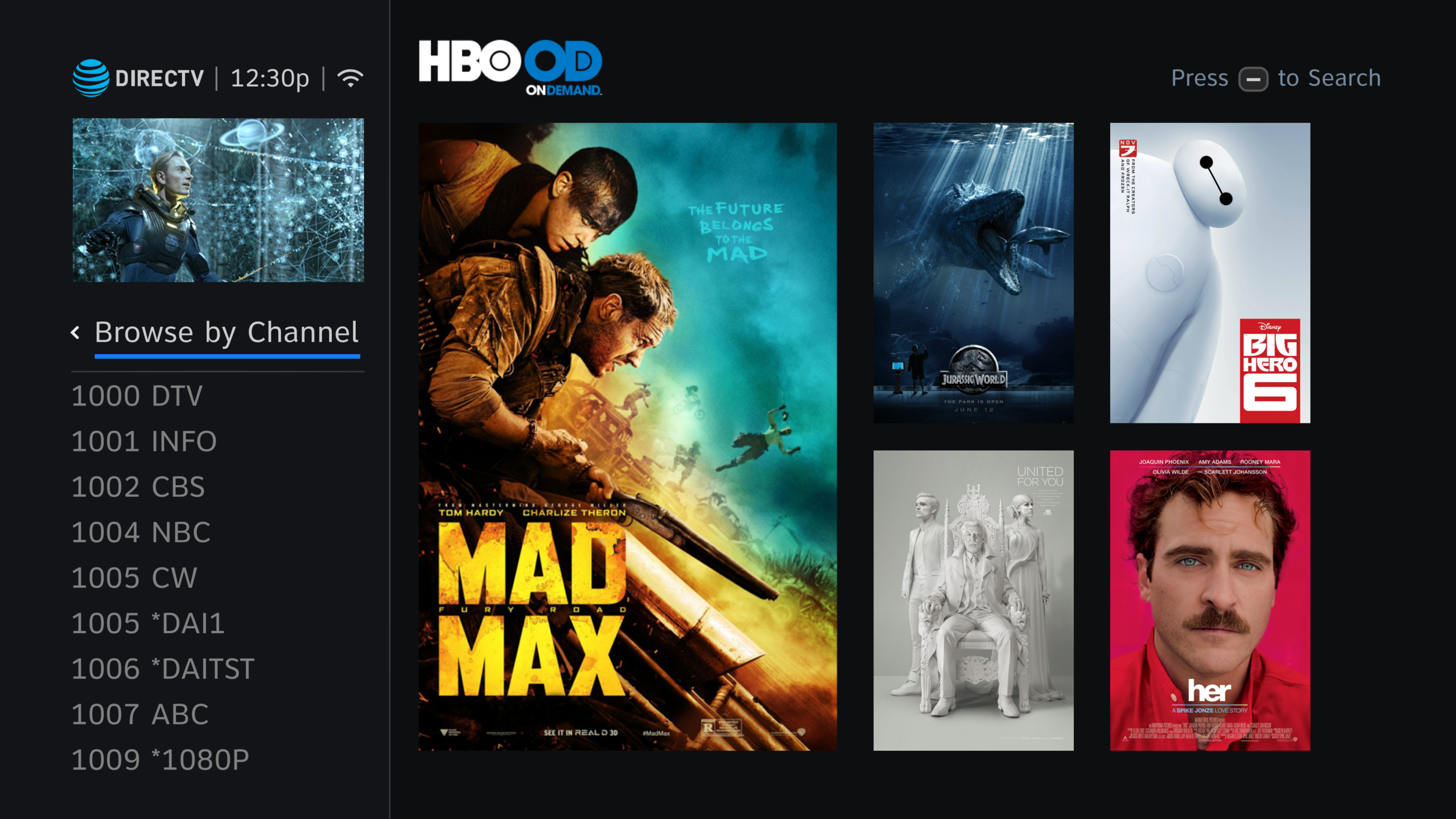 New Satellite signal loss error