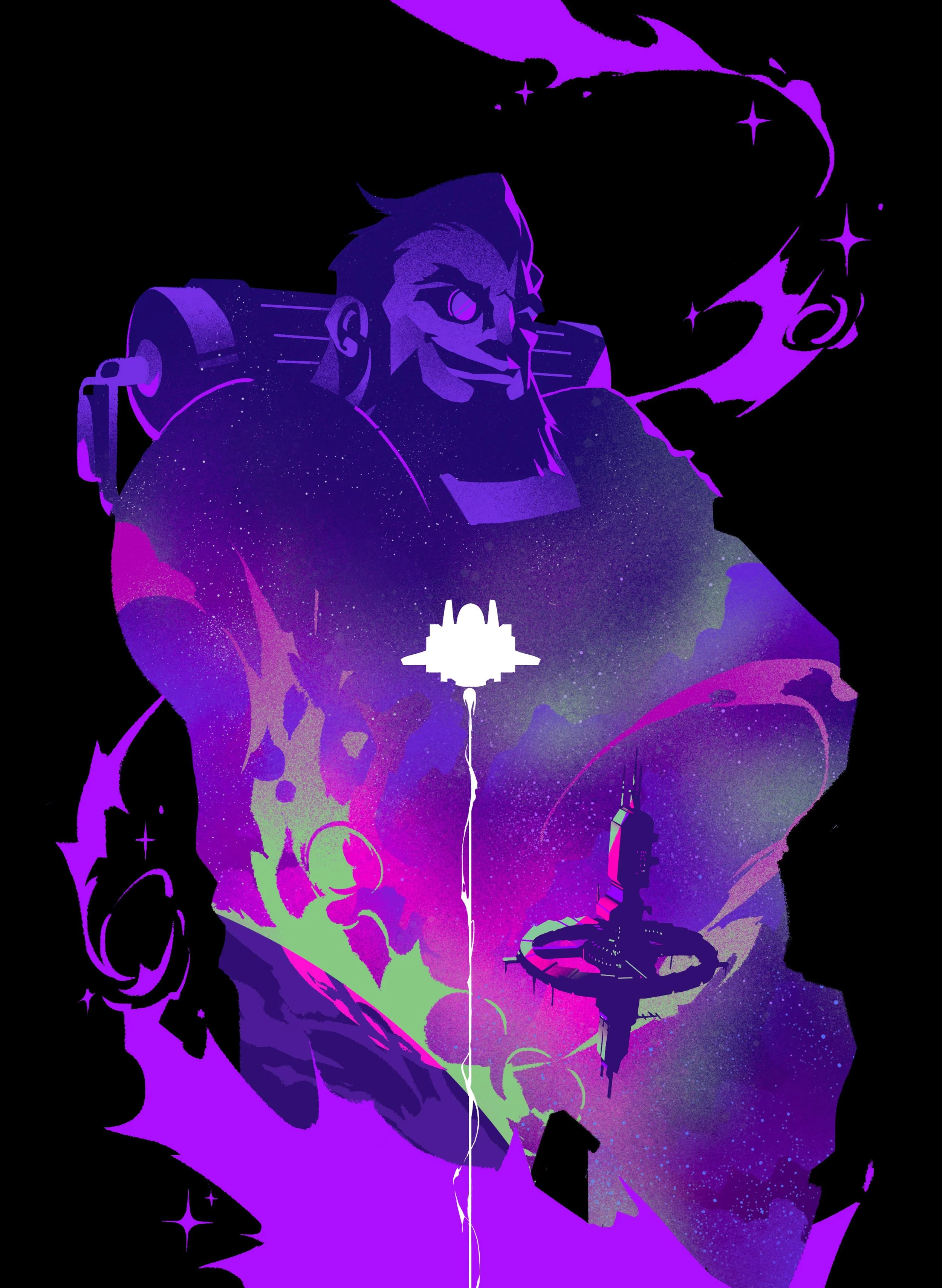 Neon Odyssey — JEFF LANGEVIN ILLUSTRATION
