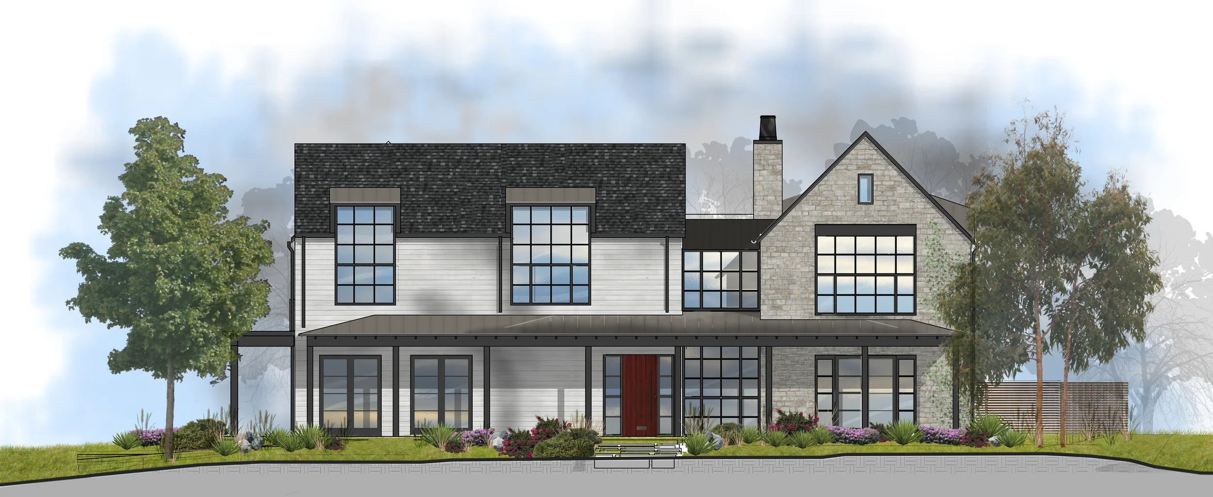 Rendering - East Elevation