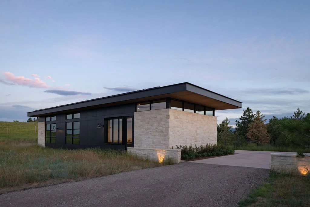 MaggiesFarm_SurroundArch-Exterior-NorthEast-Elevation-Barn,Garage-Twilight.jpg